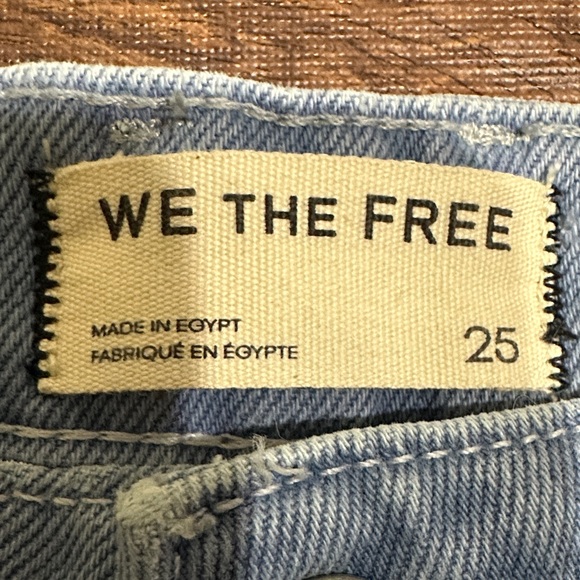 We The Free Deep Trance Dropped Boyfriend Jeans - Size 25 - Picture 2 of 10